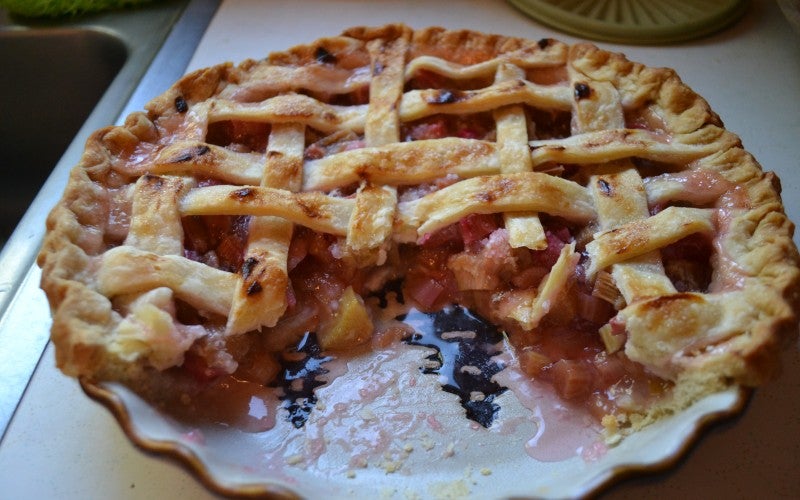 A lattice pie.
