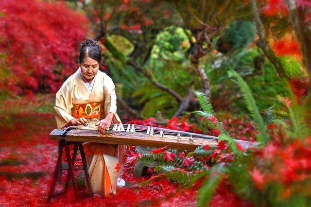 Masumi at the Japanese Garden