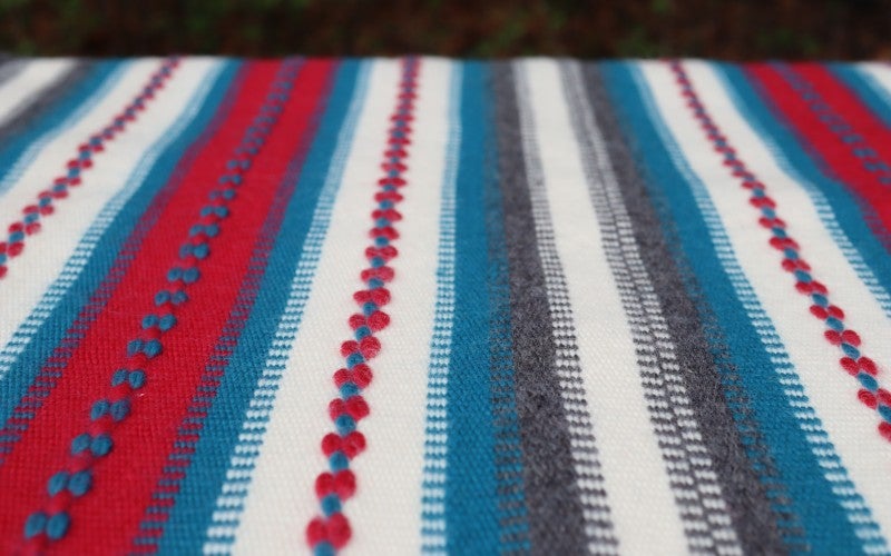 A photo of Tetyana's woven cloth