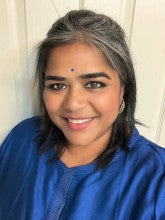 Profile of Indian woman, Sushmita Poddar