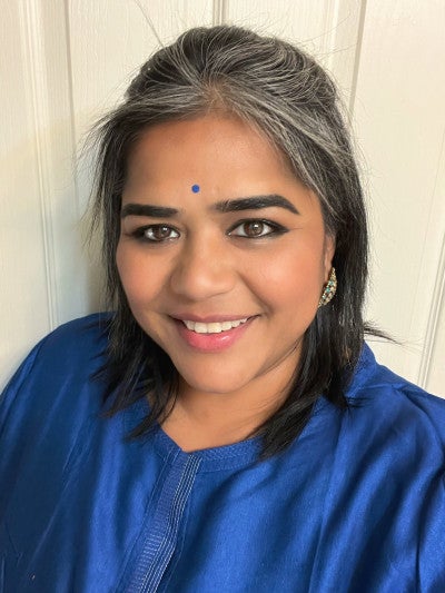 Profile of Indian woman, Sushmita Poddar