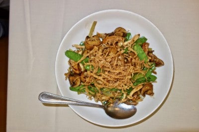 A photograph of a dish